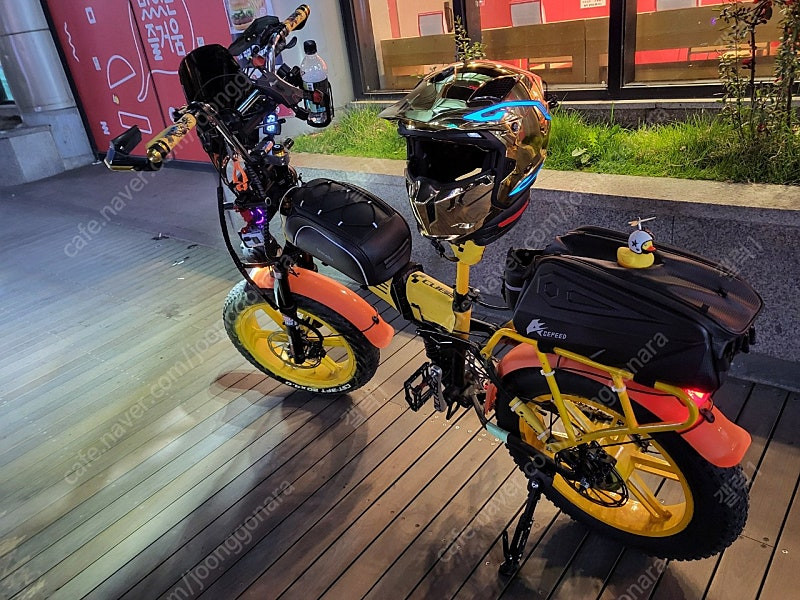 볼트몬스터 전기자전거 풀튜닝 팝니다--0