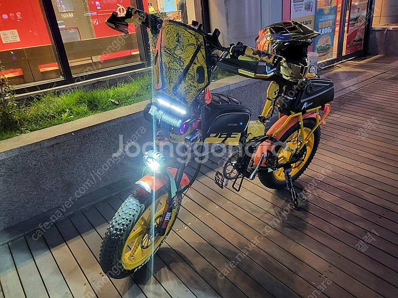 볼트몬스터 전기자전거 풀튜닝 팝니다--1