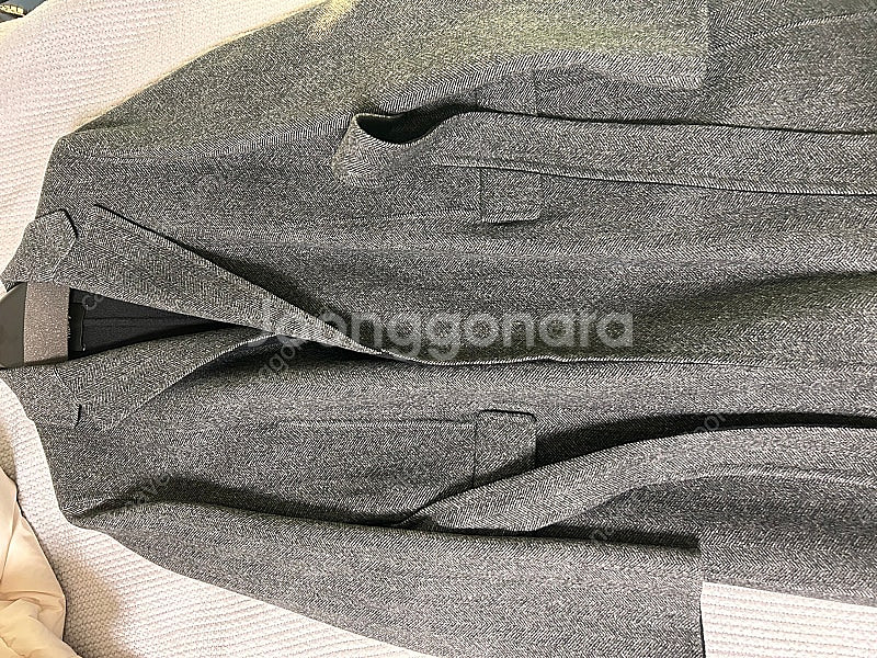 띠어리 헤링본 울 캐시미어 여성 코트(택 있는 새제품)...--0