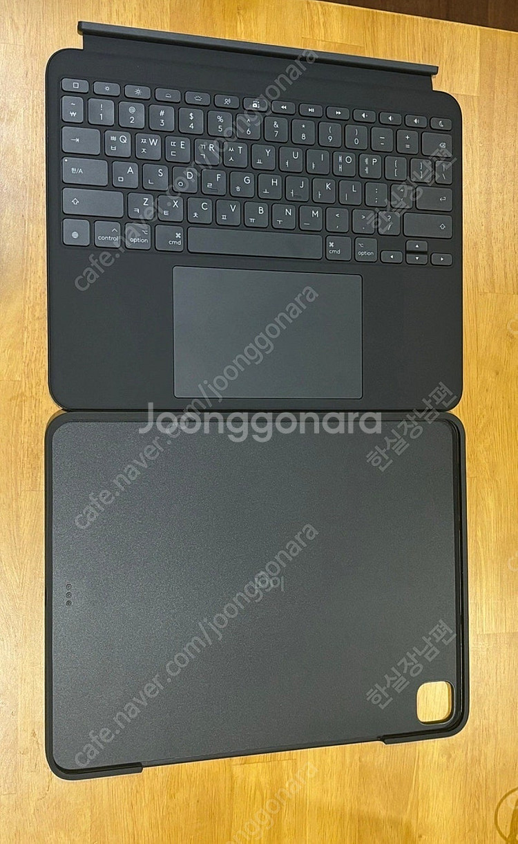 아이패드 프로 13인치 m4 로지텍 콤보 터치 키보드 케이스 새상품급(가격내림)--1