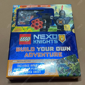 밀봉 DK 레고 책 넥소 나이츠 BUILD YOUR OWN ADVENTURE NEXO KNIGHTS