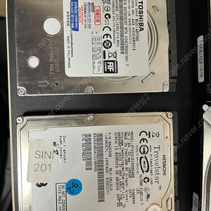 HDD 2.5인치 하드 2, 3.5인치 4 6개일괄 3.5만