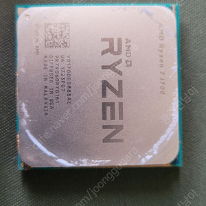 AMD 라이젠7 1700 CPU + 프리즘쿨러 포함