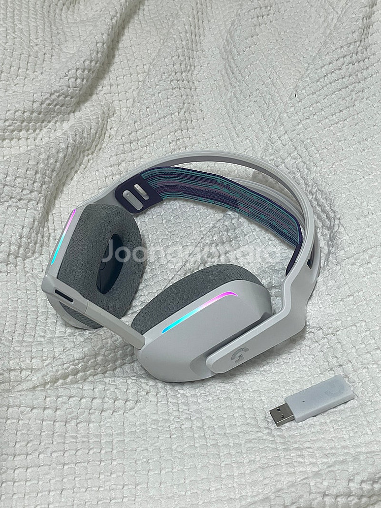 로지텍 g733 무선 헤드셋 (화이트) 사용감 x--0