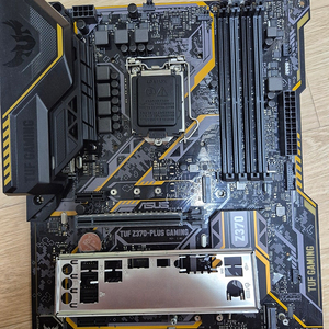 ASUS Z370 TUF 팝니다(백패널O)