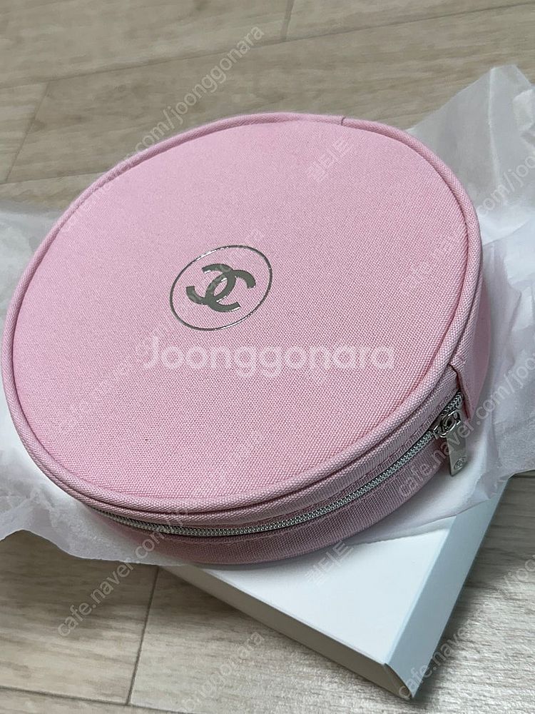 샤넬 핑크 파우치--0