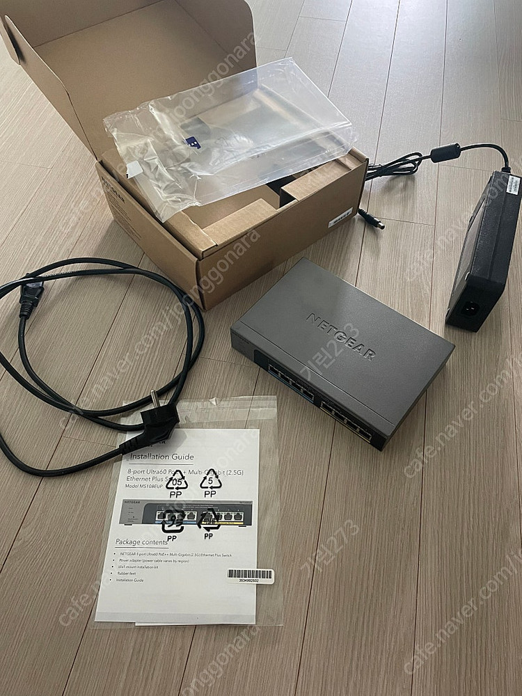 넷기어 MS108EUP 스위치허브 팝니다(2.5기가 POE++지원) 이미지