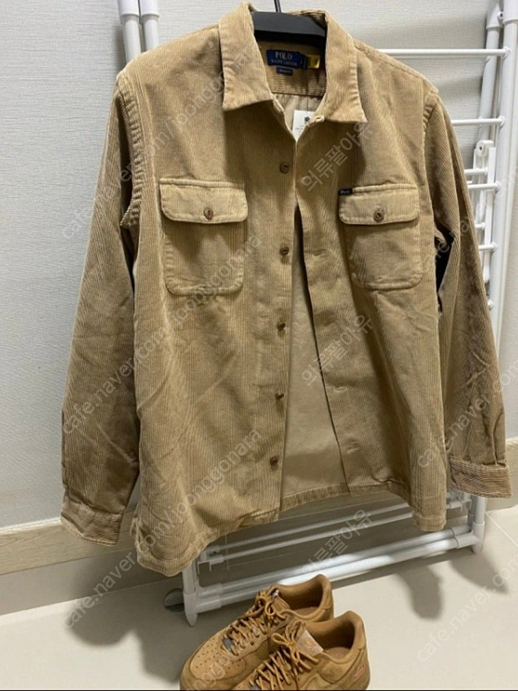 폴로 랄프로렌 클래식핏 23 코듀로이 아웃도어 셔츠자켓 M 판매 이미지