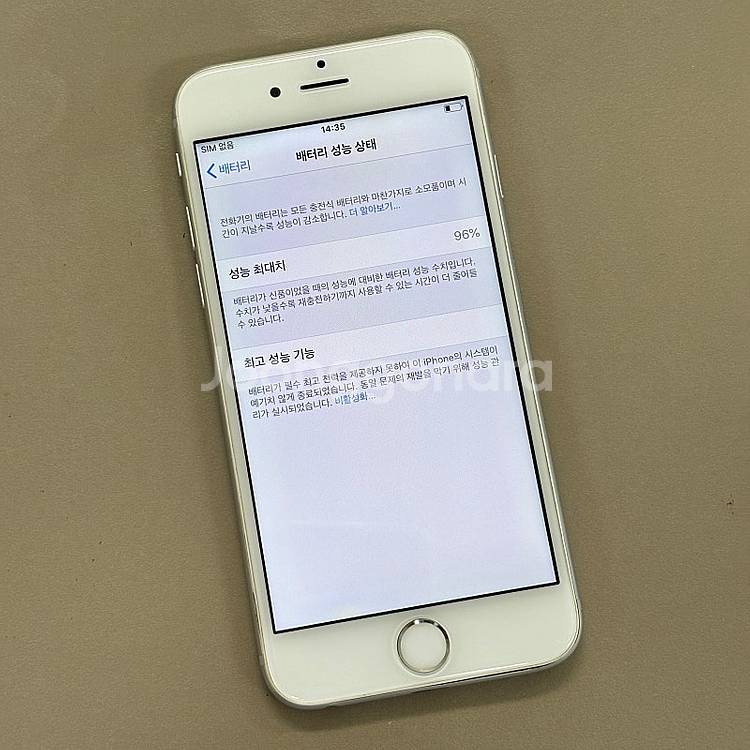 아이폰6 실버색상 16용량 해외판 카메라무음 미파손 무...--3