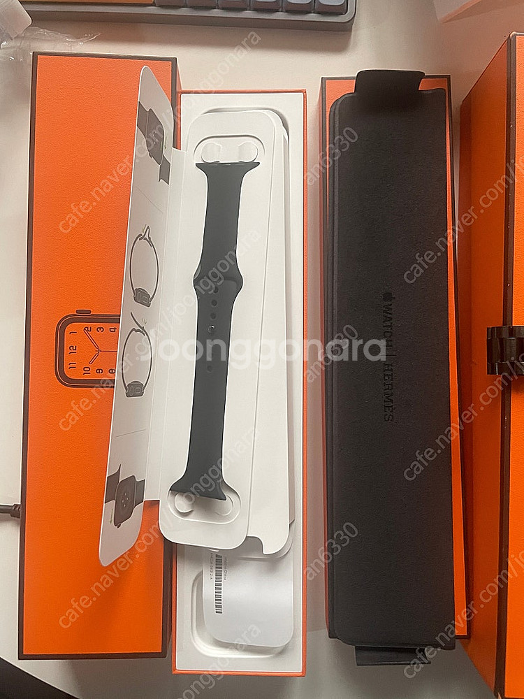 애플워치 에르메스6 44mm 풀박팝니다--0