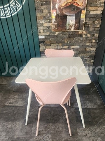 카페 테이블 의자 업소용 테이블 의자--1
