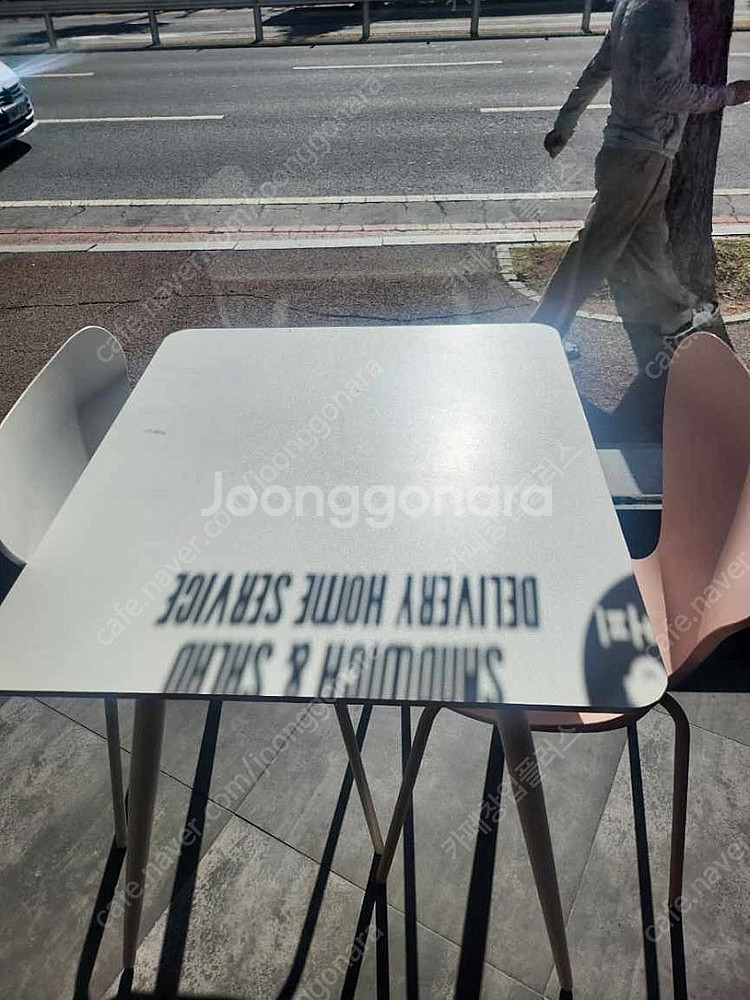 카페 테이블 의자 업소용 테이블 의자--4