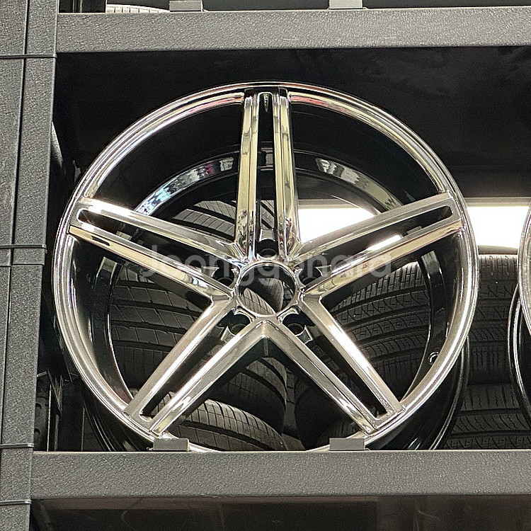 사제 20인치 보센 BMW F바디 X5 X6 전용 크롬...--2
