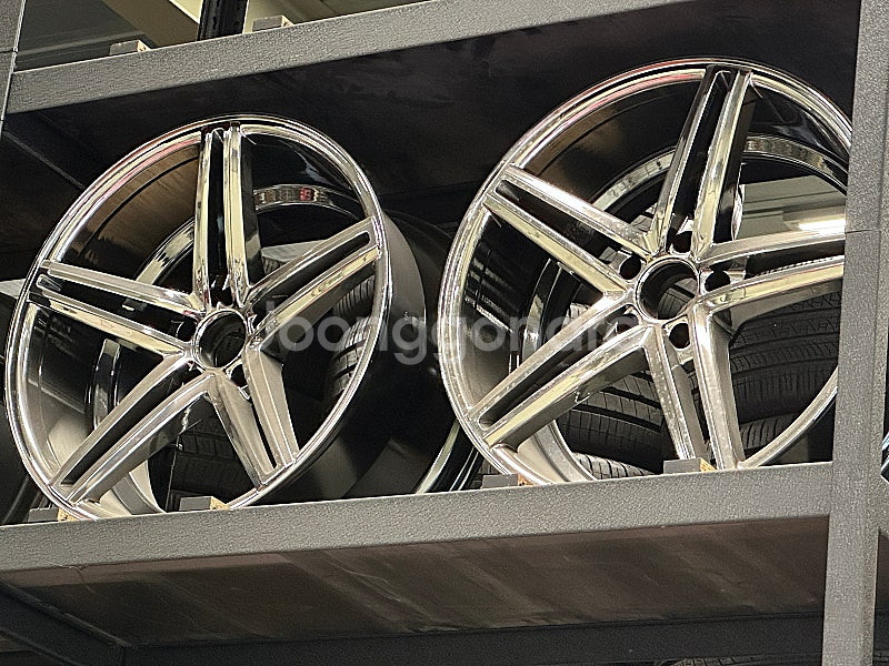 사제 20인치 보센 BMW F바디 X5 X6 전용 크롬...--4