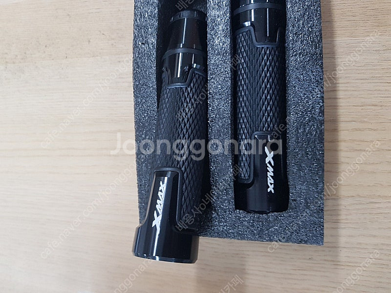 XMAX 전용 핸들그립 블랙 오토바이 엑스맥스 핸들튜닝...--1