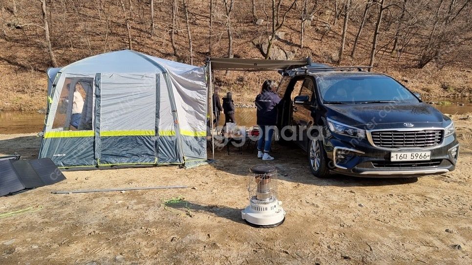스타렉스 스타리아 캠핑카 사이드용 돔형 에어텐트 어닝용...--2