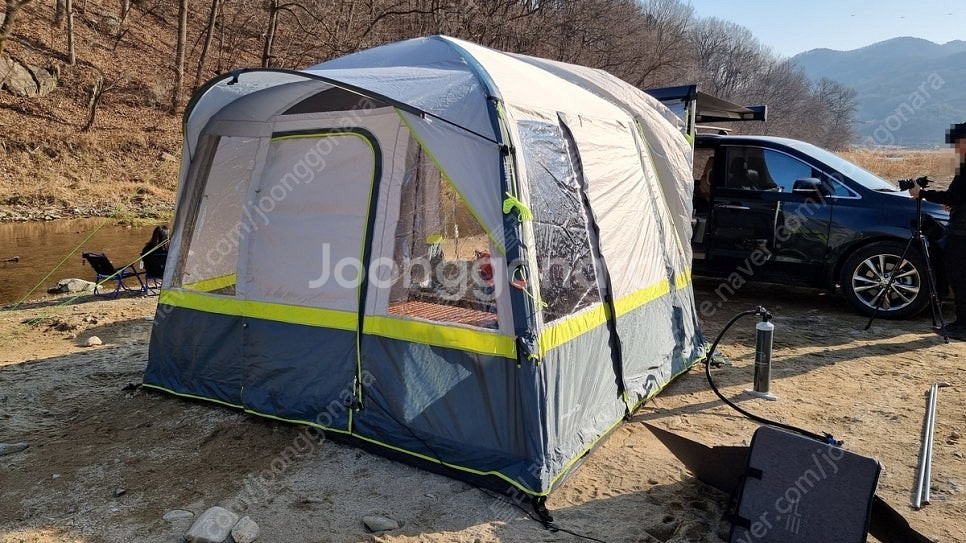 스타렉스 스타리아 캠핑카 사이드용 돔형 에어텐트 어닝용...--3