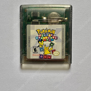 포켓몬 퍼즐 챌린지 영어 북미 정품 게임팩 gb gameboy 게임보이