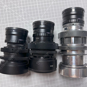 아이언글래스렌즈 58mm, 85mm, 135mm 판매합니다.
