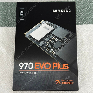 NVME 970 EVO PLUS 1TB 미개봉 신품 판매