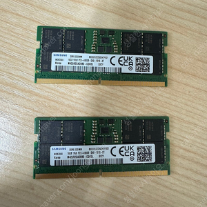 삼성 DDR5 4800 16G 2개 일괄 판매(노트북 용)