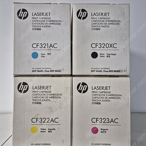 HP M680 토너 CF320XC CF321AC CF322AC CF323AC 판매합니다.