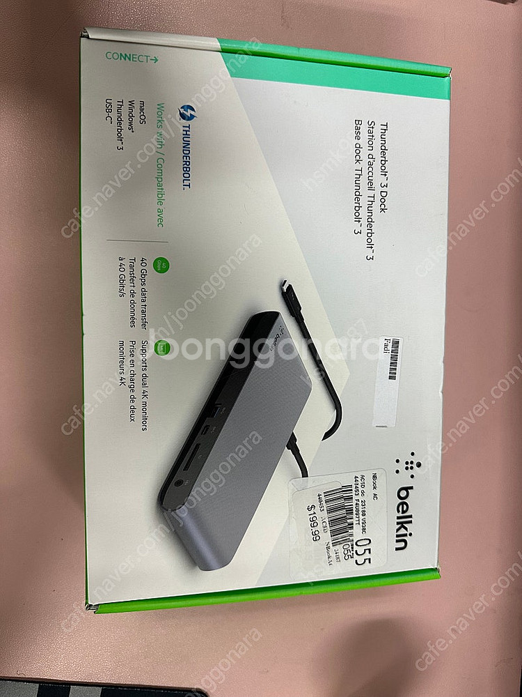 밸킨 썬더볼트3 독(Belkin Thunderbolt ...--3