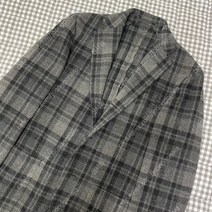 Lardini 라르디니 추동용 체크 자켓 46