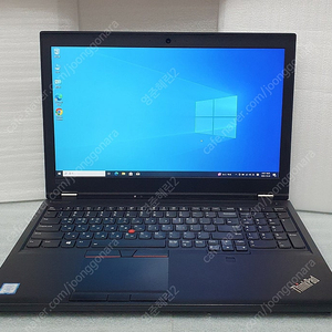 LENOVO P53 모바일 워크스테이션 i7-9850H 32GB SSD 512GB QUADRO 15인치 노트북 판매합니다.