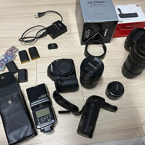 캐논 5d mark3/ 캐논 24-70 2 l렌즈 / 탐론 70-200 / 캐논 50mm 통합 판매합니다