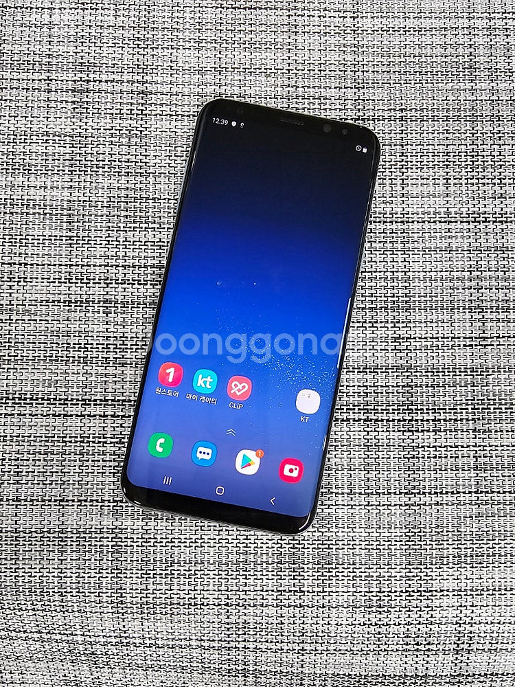 (검수완료) 갤럭시 S8플러스 64G 블루 파손없는 가...--2