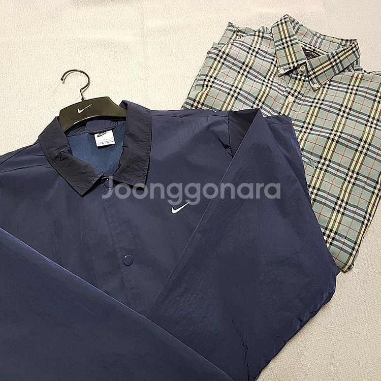 나이키 똑딱이 코치자켓 바람막이 자켓--0