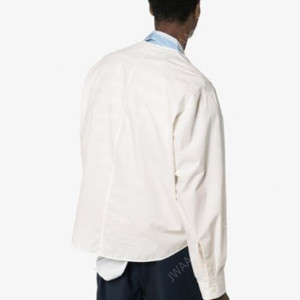 질샌더 JIL SANDER / minimal shirt jacket white / 50