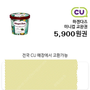 Cu 하겐다즈미니컵