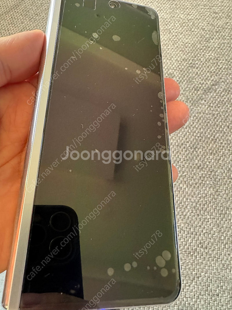 갤럭시 Z 폴드3 512G 실버 판매 합니다 (배터리,...--3