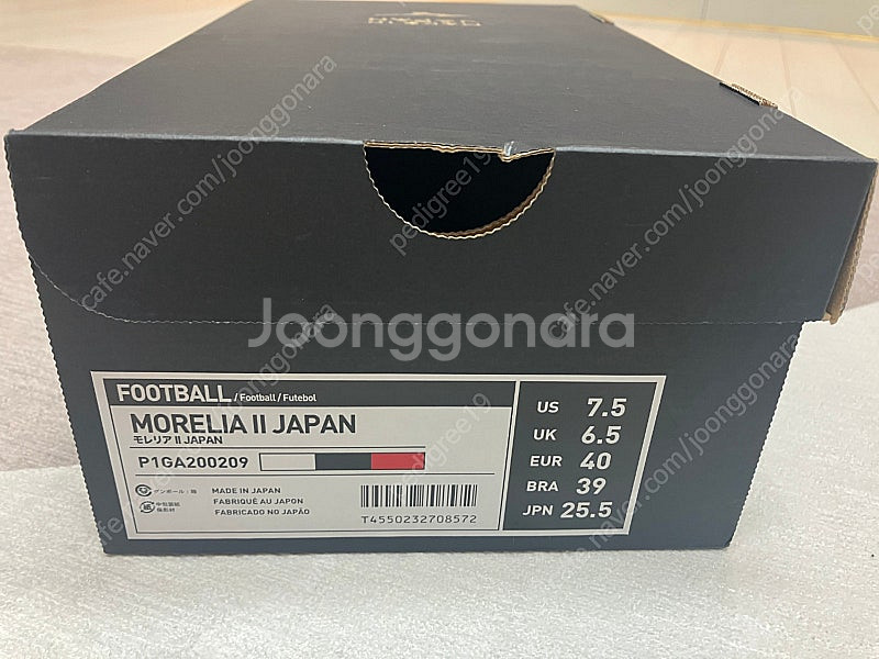 미즈노 모렐리아2 Japan 255mm--1