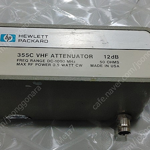 HP 355C VHF Attenuator 12dB 중고 판매 (점검 완료)