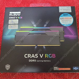 ESSENCORE KLEVV DDR5-8000 CL38 V RGB 48GB 서린정품