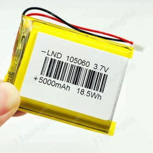 새상품) 105060 폴리머 리튬 충전식 배터리 GPS 로케이터 LED 조명 3.7V 5000mAh