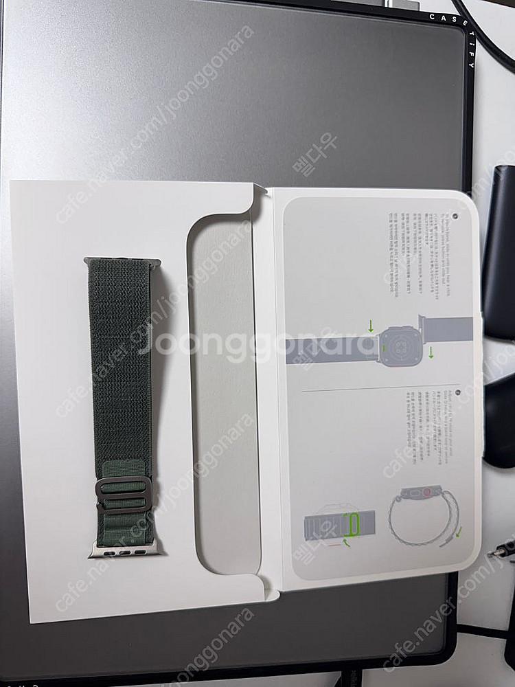 정품 애플워치 스트랩 44mm밀레니즈루프실버, 49mm...--6