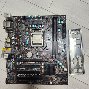 i5 3570k cpu, ASROCK B75M-GL 메인보드