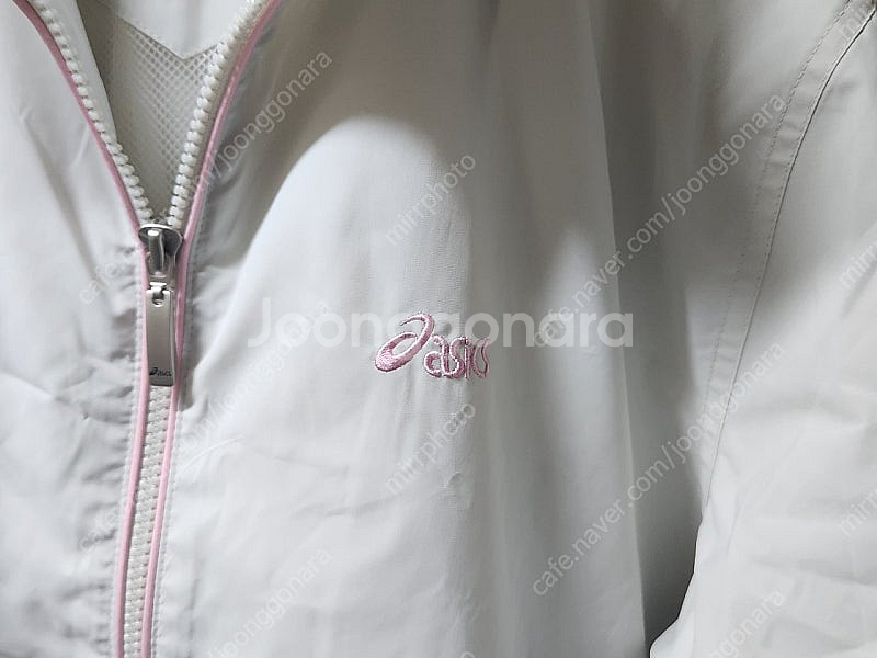 아식스 여성 트레이닝 세트(S/S 방풍, 사이즈 90)--2