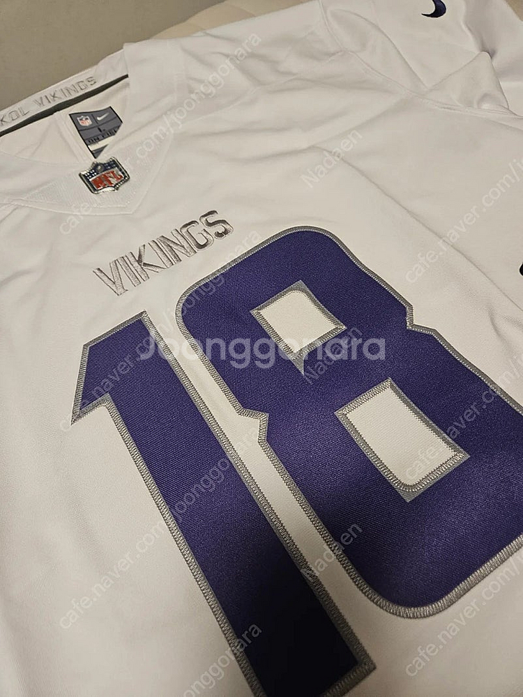 나이키/NFL 미네소티 바이킹스 풋볼 럭비져지 /M--1