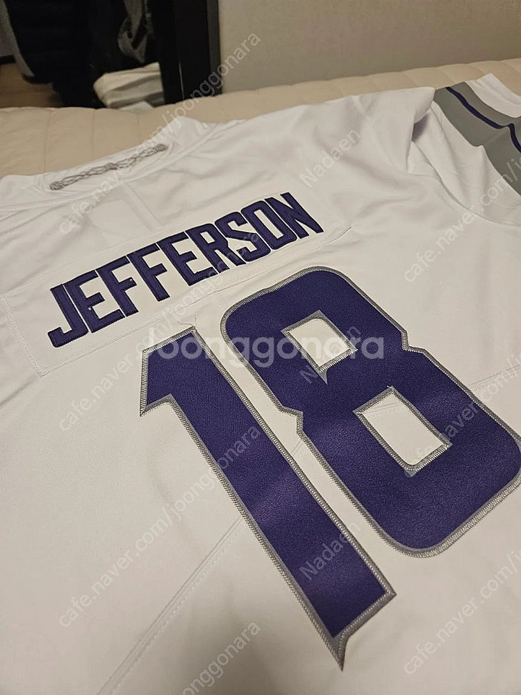나이키/NFL 미네소티 바이킹스 풋볼 럭비져지 /M--2