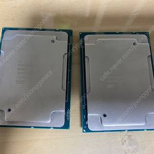 Xeon Platinum LGA3647 8259CL 24 코어 2.5 GHz 2개 팝니다