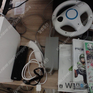 (29900원) 닌텐도 위 Wii 1인세트 + 게임씨디 4개