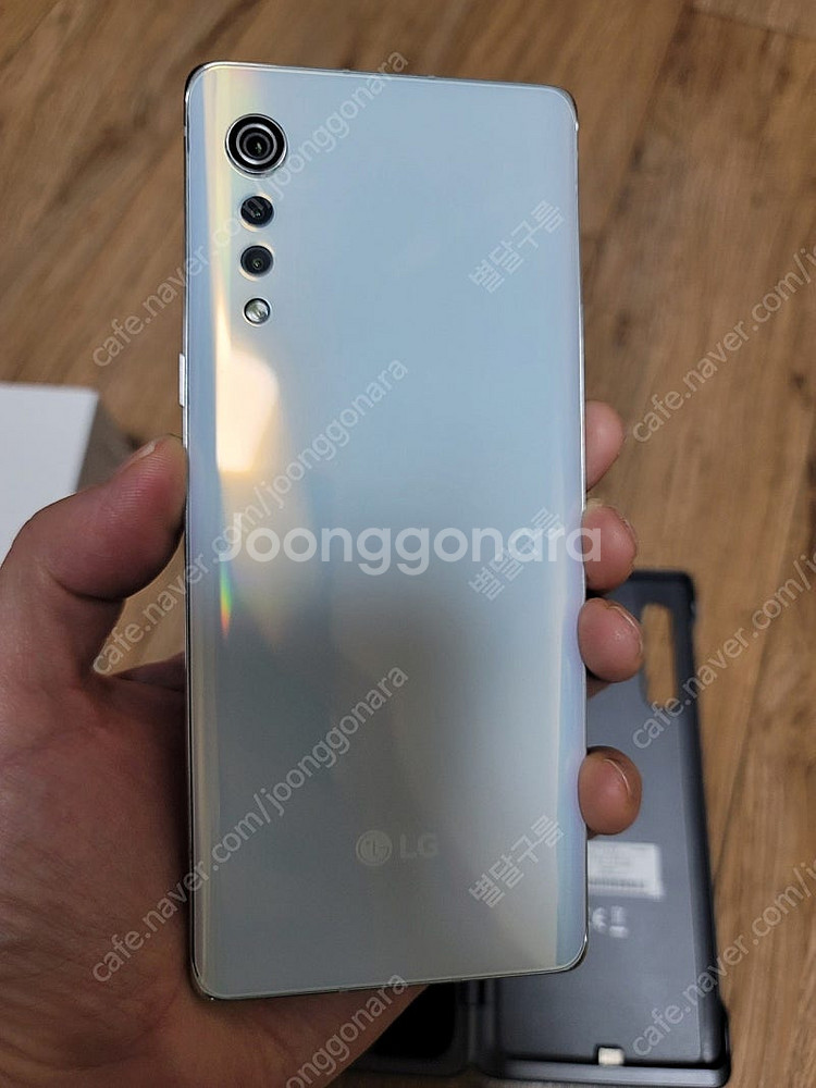 (부산)LG 벨벳(화이트)+듀얼스크린(실버) 판매 합니...--1