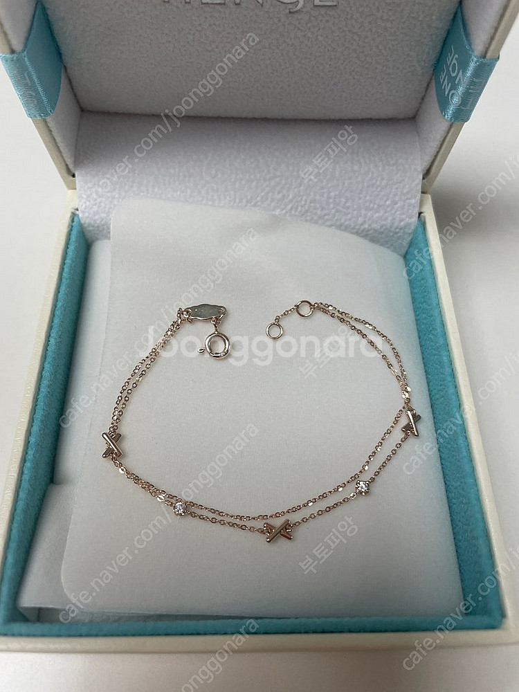 스톤헨지 XOXO 14K 팔찌--3