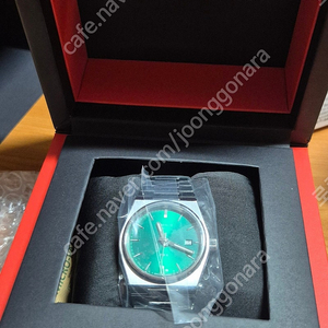 티쏘 Tissot PRX 35mm Quartz Steel Green 그린 팝니다. [미개봉]