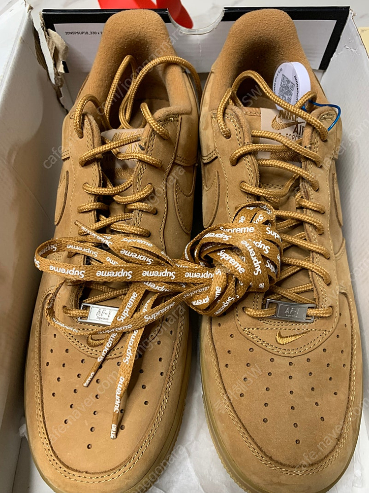 나이키x슈프림 된장포스 285사이즈 이미지